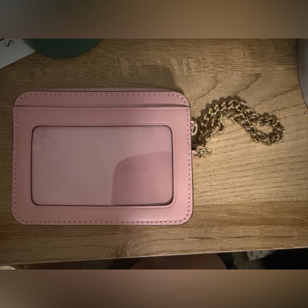Coach Pink Denim Wallet